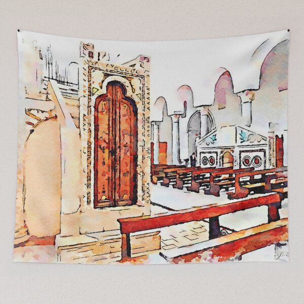 Item preview, Ravello: church interior designed and sold by Giuseppe Cocco.