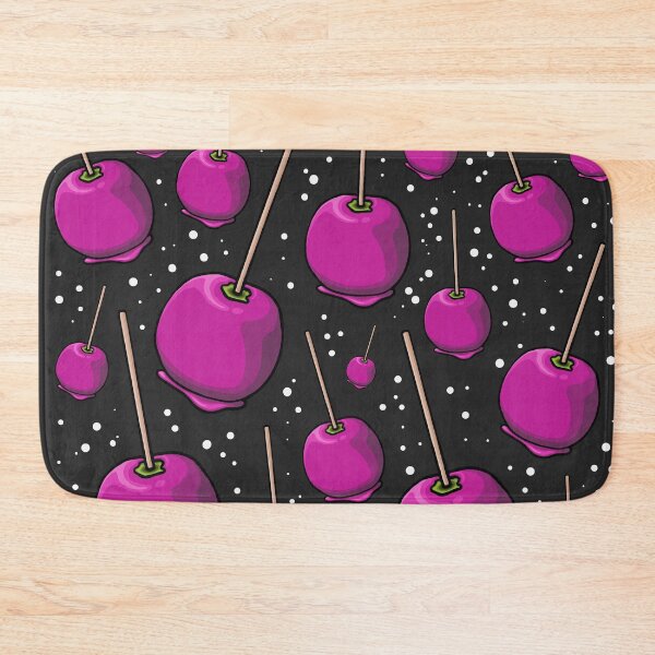 Item preview, Pink Candy Apples Halloween Treat Pattern Digital Illustration designed and sold by AlmightyClaire.