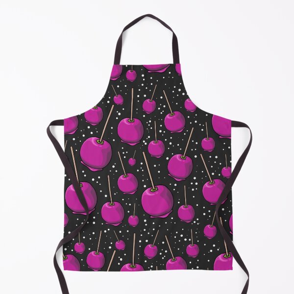 Item preview, Pink Candy Apples Halloween Treat Pattern Digital Illustration designed and sold by AlmightyClaire.