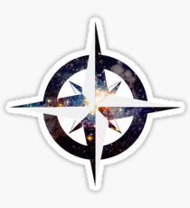 AmbitusRosa (Compass Rose) Sticker