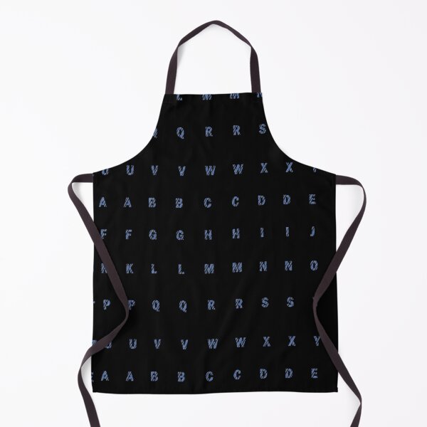 Item preview, Alphabet Blue Black(Capital letters) designed and sold by REApparelCo.