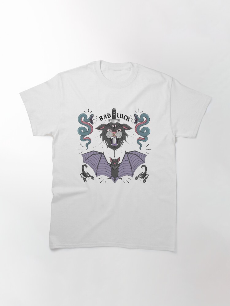 Alternate view of BAD LUCK Classic T-Shirt