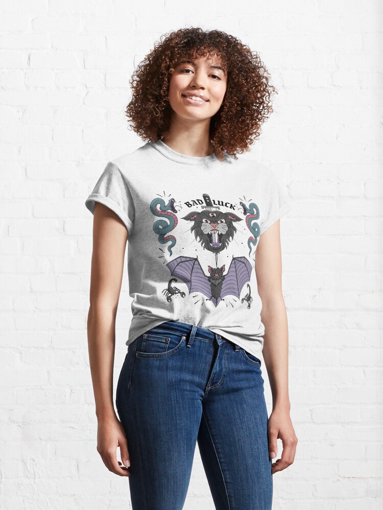 Alternate view of BAD LUCK Classic T-Shirt