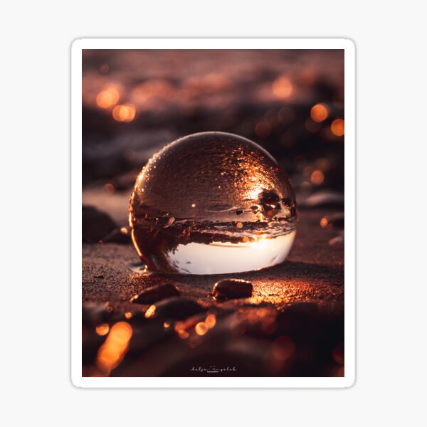 Item preview, Sunset In a Glass Ball designed and sold by Katja Golob.