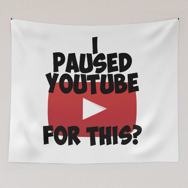 Item preview, I Paused YouTube.. designed and sold by ChazumsIOW.