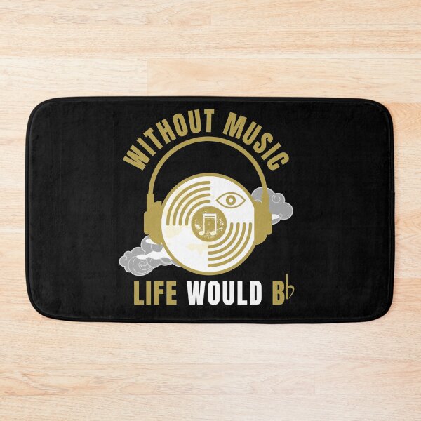 Item preview, Without Music Life Would B Flat designed and sold by VBeesTees.