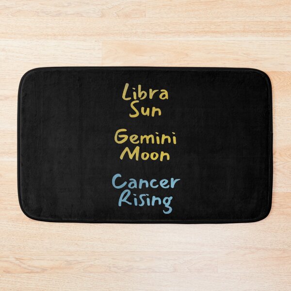 Item preview, Libra Sun Gemini Moon Cancer Rising Text designed and sold by leomooncreates.