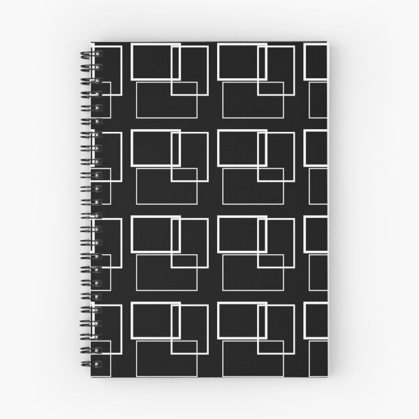 Item preview, Mod Square Pattern Black designed and sold by LizLanspery.