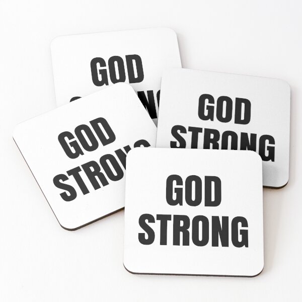 Item preview, GOD STRONG designed and sold by Kathy Gerstorff.