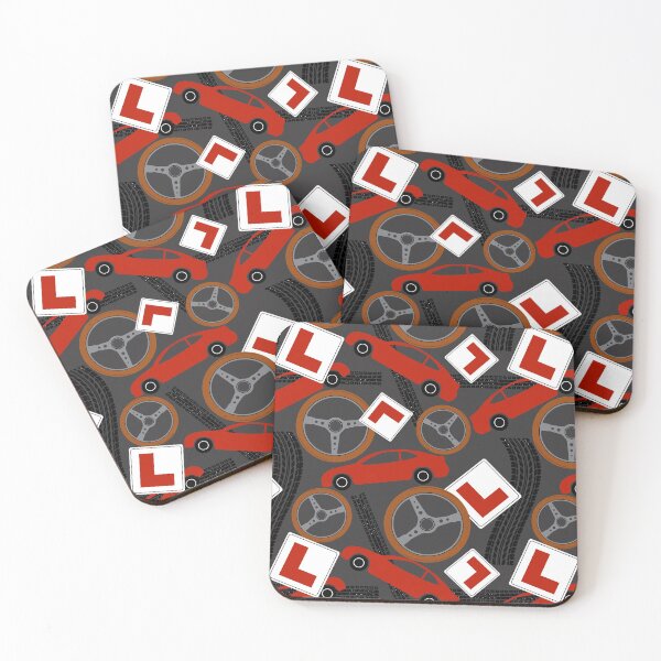Item preview, Driving Instructor Learner Driver Pattern designed and sold by CreativeTwins.