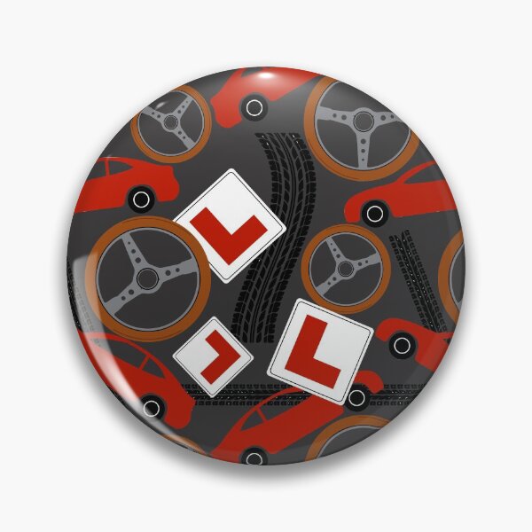 Item preview, Driving Instructor Learner Driver Pattern designed and sold by CreativeTwins.