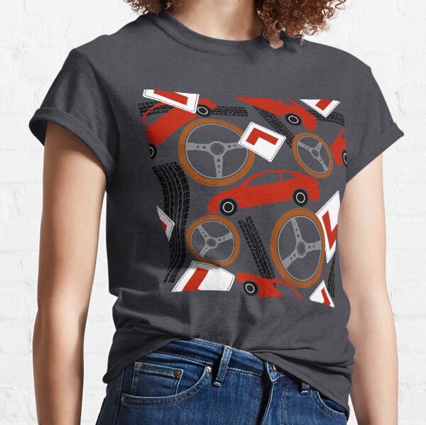 Fahrlehrer Fahrschüler Muster Classic T-Shirt