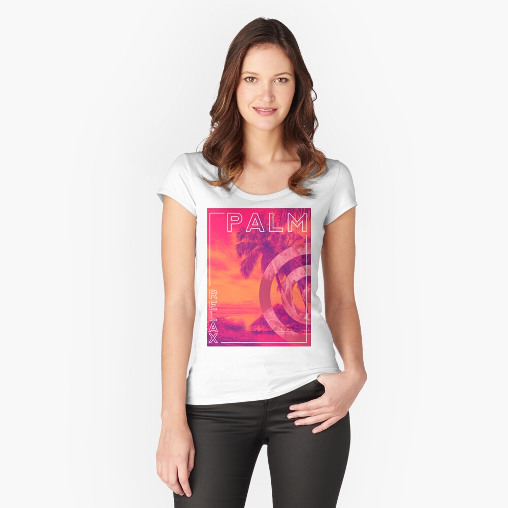Item preview, Fitted Scoop T-Shirt designed and sold by Butterfly-Dream.