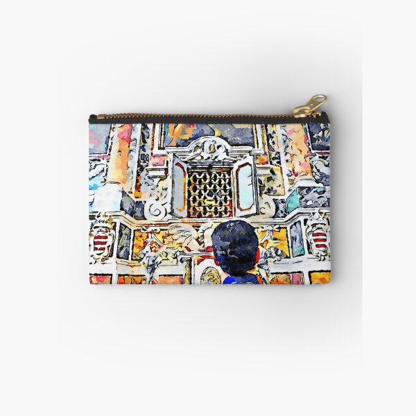 Item preview, Ravello: man in church in front of the saint's relics designed and sold by Giuseppe Cocco.
