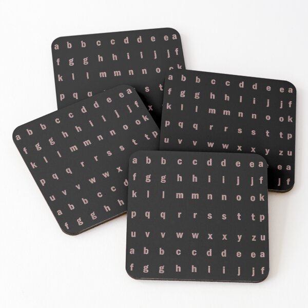 Item preview, Alphabet Rose Gold(small letters) designed and sold by REApparelCo.