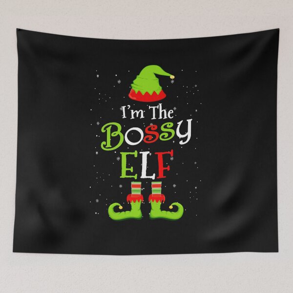 Item preview, I'm The Bossy Elf Family Matching Funny Christmas Group Gift designed and sold by CreativeGift.