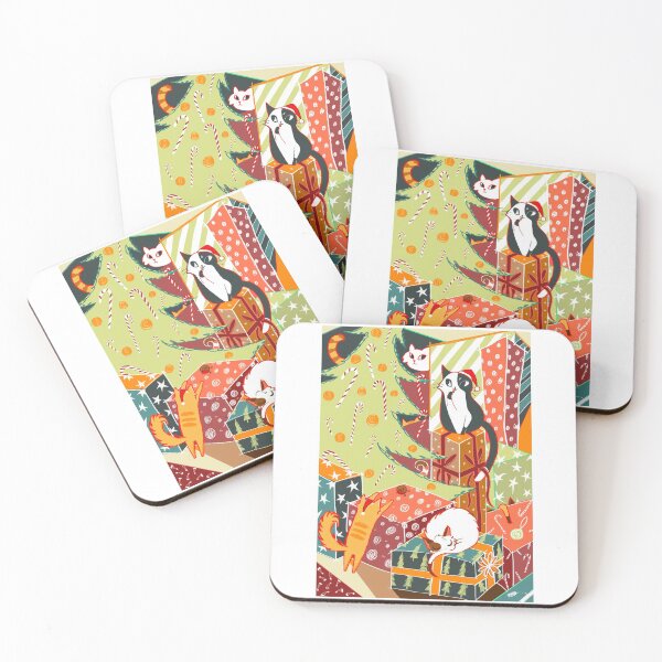 Item preview, Christmas Cats designed and sold by Art by Astonia.