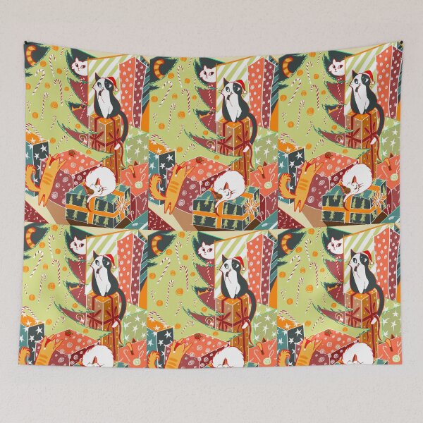 Item preview, Christmas Cats designed and sold by Art by Astonia.