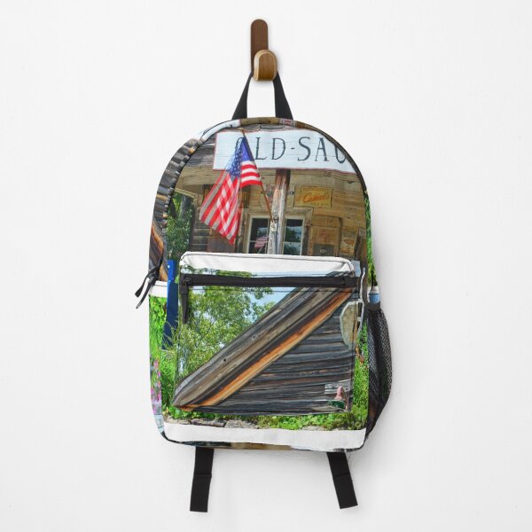 Item preview, Old Glory Waving At The Old Sautee Store designed and sold by LisaWootenPhoto.