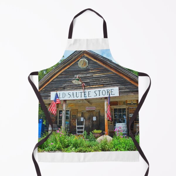 Item preview, Old Glory Waving At The Old Sautee Store designed and sold by LisaWootenPhoto.
