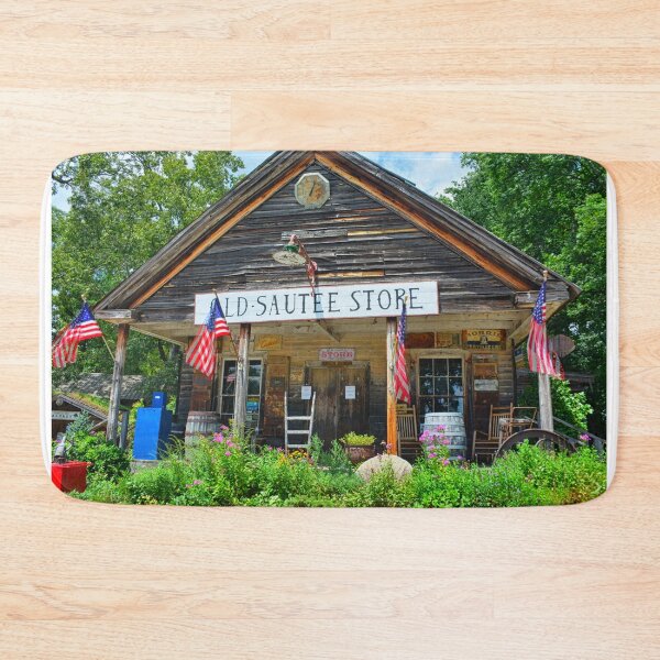 Item preview, Old Glory Waving  At The Old Sautee Store designed and sold by LisaWootenPhoto.