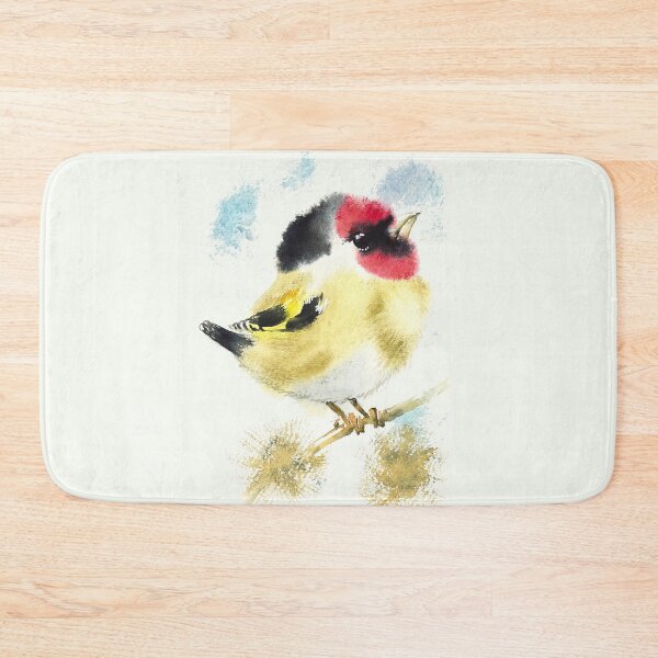Item preview, Watercolor Goldfinch designed and sold by adortopia.