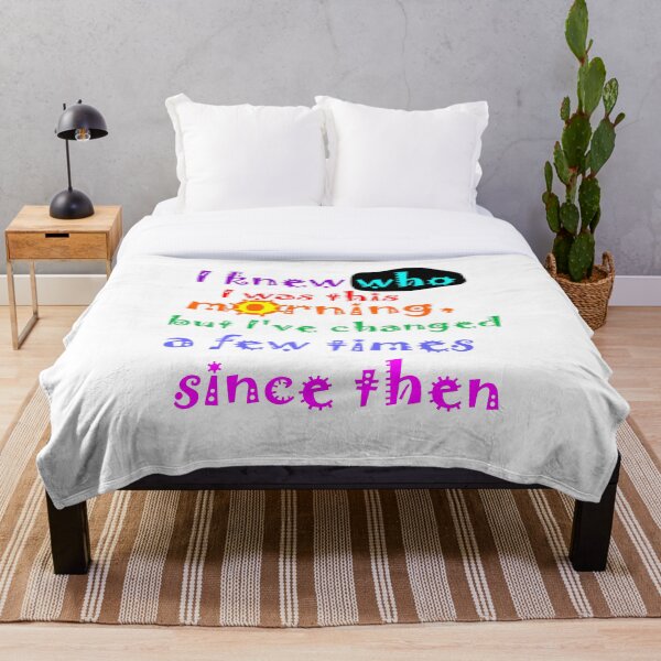 Item preview, I knew who I was thus morning, but I've changed a few times since then Alice  designed and sold by Vidallz.