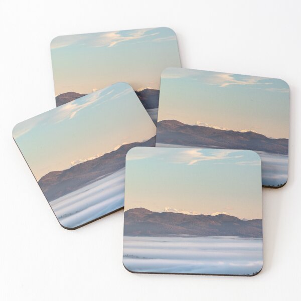 Item preview, Majestic mountain Triglav with fog in valley designed and sold by Patrik Lovrin.