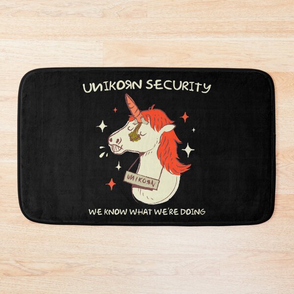 Item preview, Unicorn Security – Confidence Fantasy Bodyguard Phony Horse Orange Carrot designed and sold by The Green Corner.
