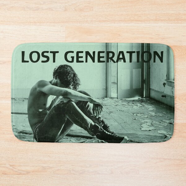Item preview, LOST GENERATION teenager struggle life orientation drugs friendship fear unknown future hope gen-z designed and sold by DOM-Shop.