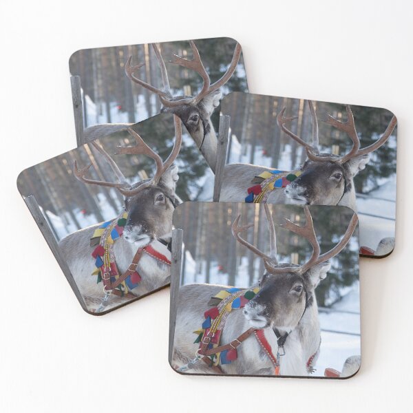 Item preview, Santa Claus Reindeer designed and sold by FotoJarmo.
