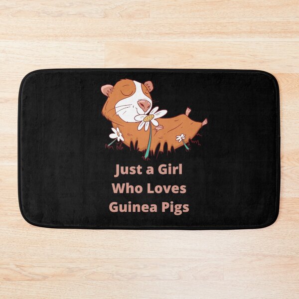 Item preview, Just a Girl Who Loves Guinea Pigs  designed and sold by Tender Flower Clothing.