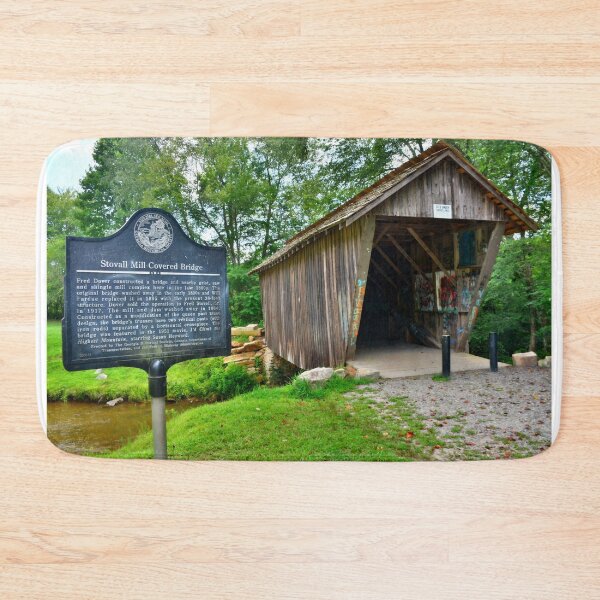 Item preview, Stovall Mill Covered Bridge designed and sold by LisaWootenPhoto.