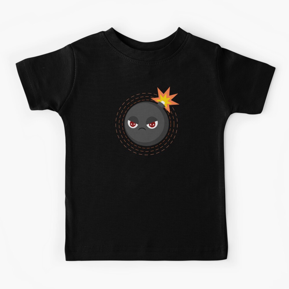 Kawaii angry bombs Kids T-Shirt