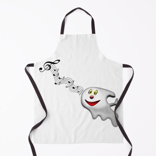 Item preview, Cute and spooky ghost singing designed and sold by Boss Bubble.
