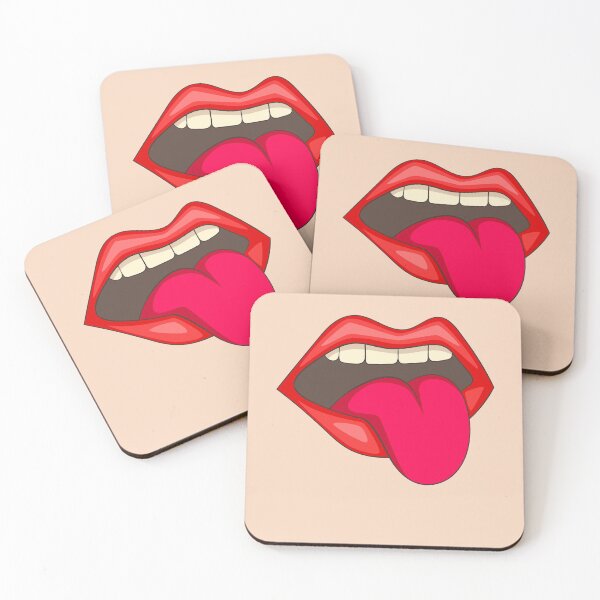 Item preview, Teasing Lips Mouth and Teeth Hot Lipstick Tease designed and sold by trendo.