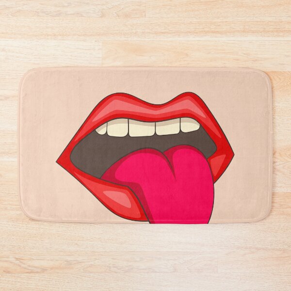 Item preview, Teasing Lips Mouth and Teeth Hot Lipstick Tease designed and sold by trendo.