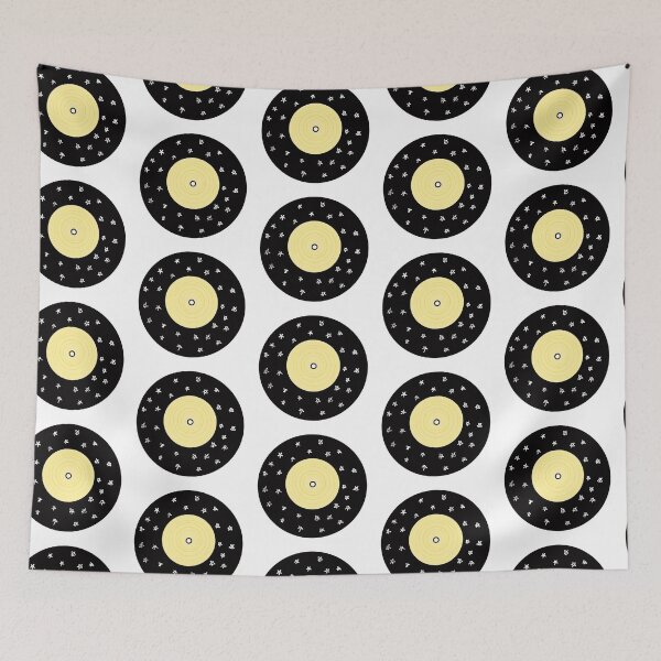Artikelvorschau, star record yellow entworfen und verkauft von aprilconway.