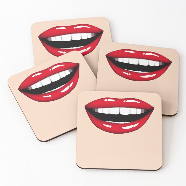Item preview, Teasing Lips Mouth and Teeth Hot Lipstick Tease designed and sold by trendo.