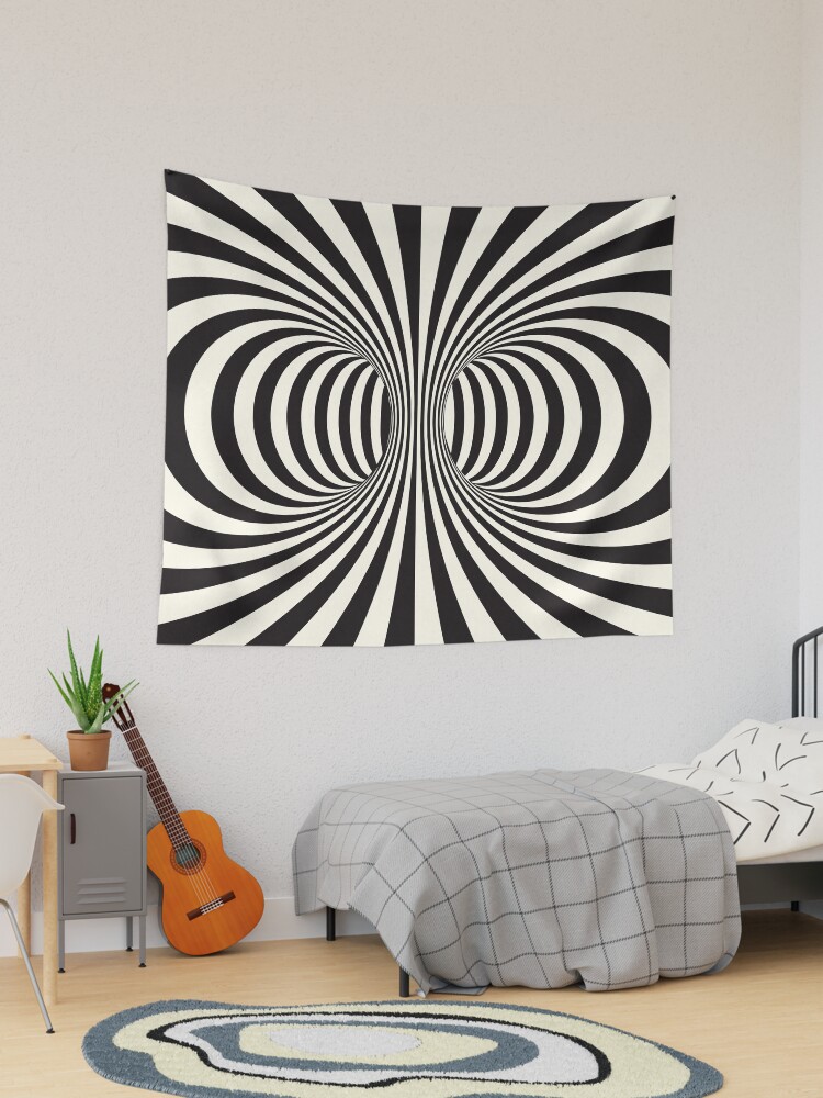 Optical illusion Tapestry for Sale by studio838 Redbubble