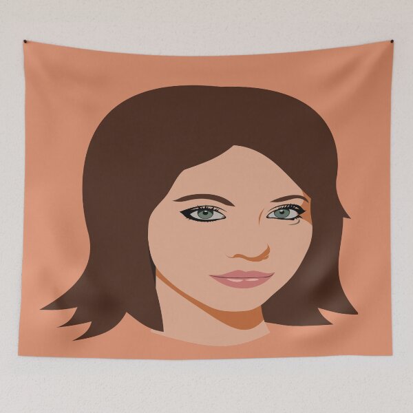 Item preview, Brown Haired Woman designed and sold by customgiftstore.