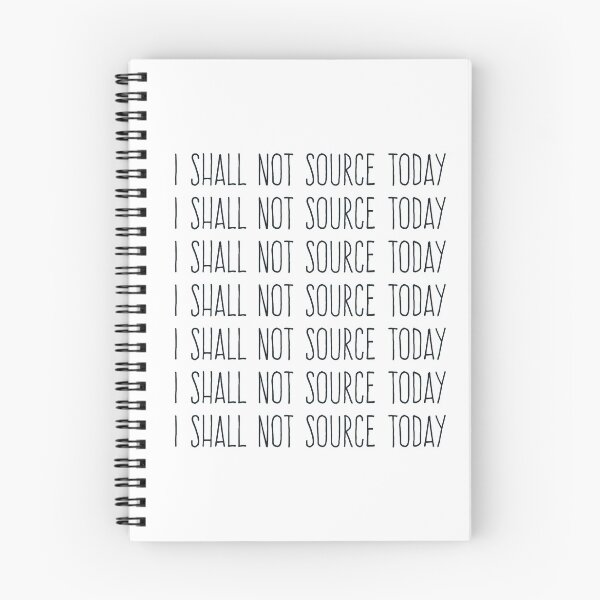 Item preview, I Shall Not Source Today Online Seller Funny Merch designed and sold by wugnia.