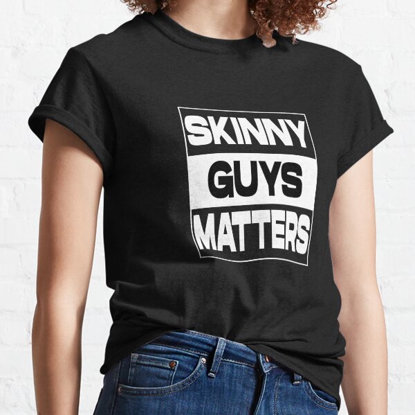 black shirt for skinny guys