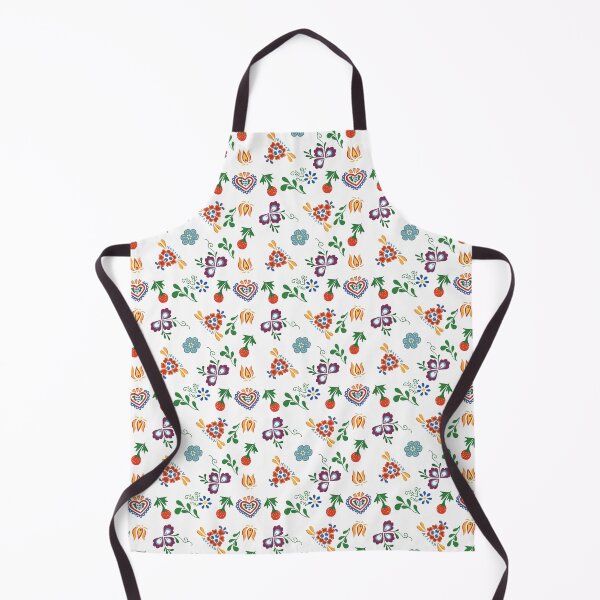 Item preview, Moravian wine cellar motifs 1, hearts, flowers, strawberries designed and sold by Folkiestore.