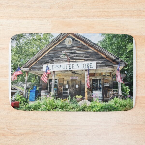 Item preview, Old Glory Waving At The Old Sautee Georgia designed and sold by LisaWootenPhoto.