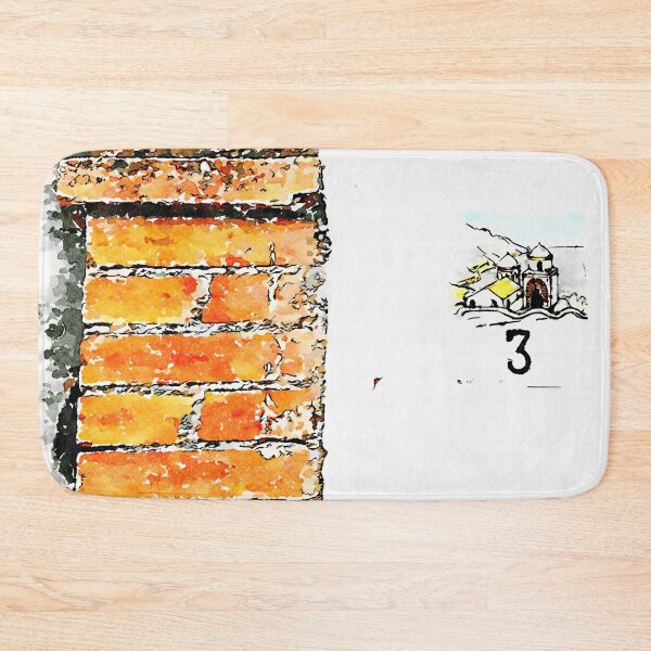Item preview, Ravello: bricks and house number designed and sold by Giuseppe Cocco.