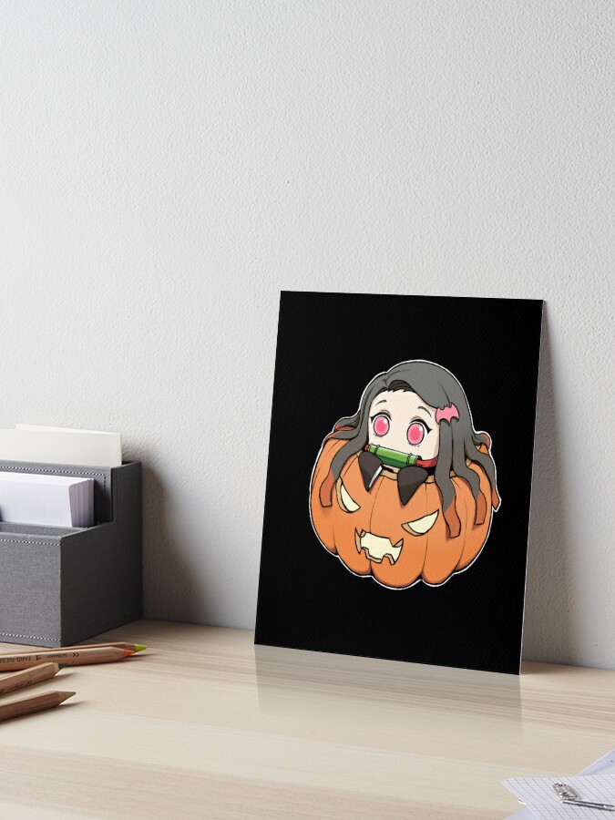 Cartoon little girl wearing Halloween pumpkin costume with hand candy  3579586 Vector Art at Vecteezy