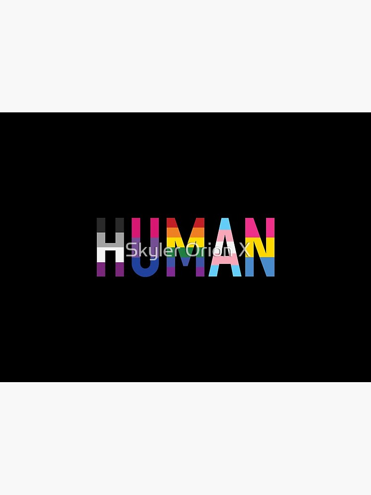 Human, Various Queer Flags 1 by fc13empire