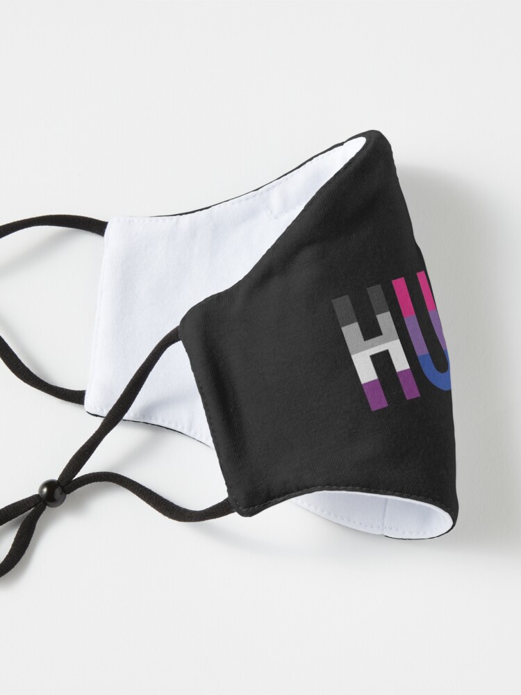 Alternate view of Human, Various Queer Flags 1 Mask