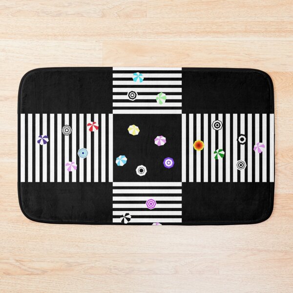 Item preview, Pedestrians with umbrellas on the crosswalk designed and sold by MAS Graphic Design.